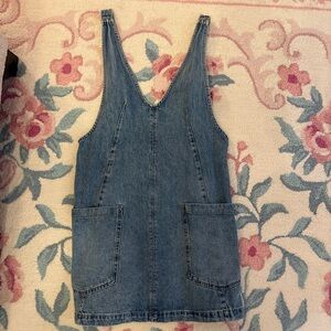 Free People Blue Denim Mini Dress